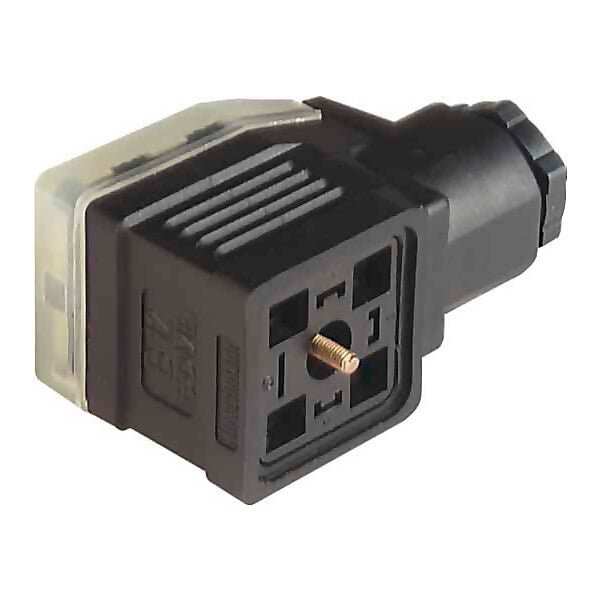 Hirschmann Ventilstecker GDME 3020 sw